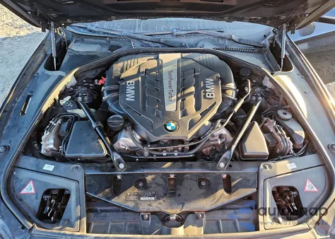 2014 BMW 550 Xi из США, поврежденный, VIN WBAKP9C58ED692425